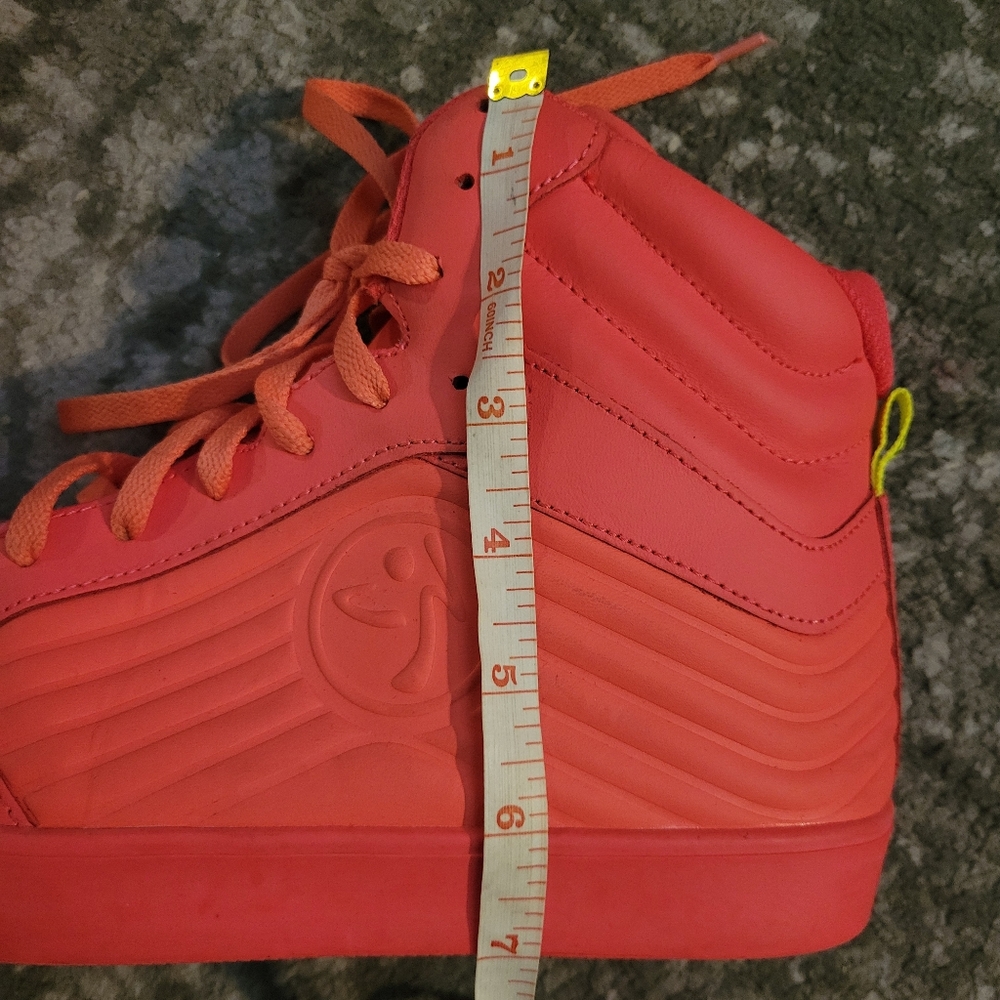 Zumba Fitness Neon Street Groove High-Top Sneaker Size 8.5 - Picture 10 of 11